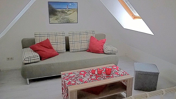 2. Schlafzimmer mit Ausziehcouch