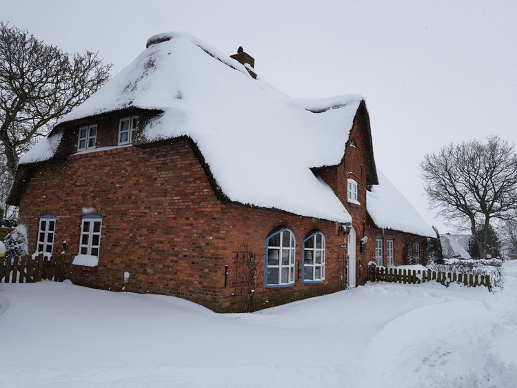 Unser Friesenhaus hat auch im Winter Saison