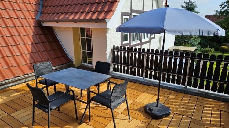 20 qm Dachterrasse in Südlage