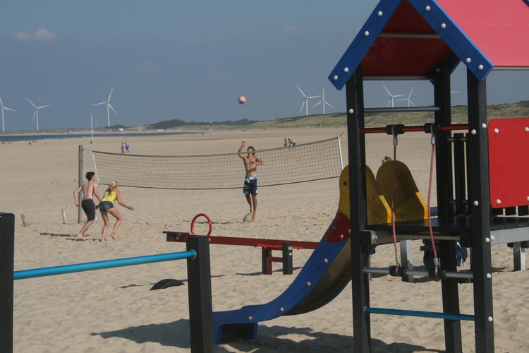 Strand in Vrouwenpolder