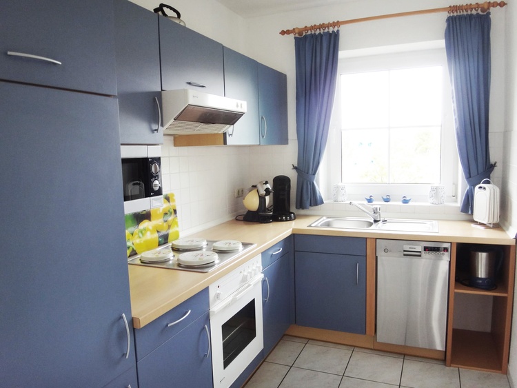 offene Kueche mit Komfort