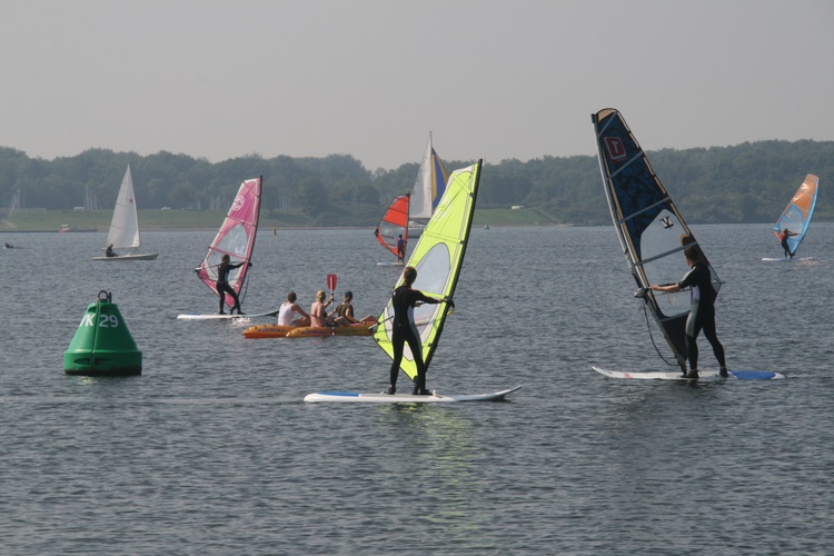 Surfen auf dem Veerse Meer