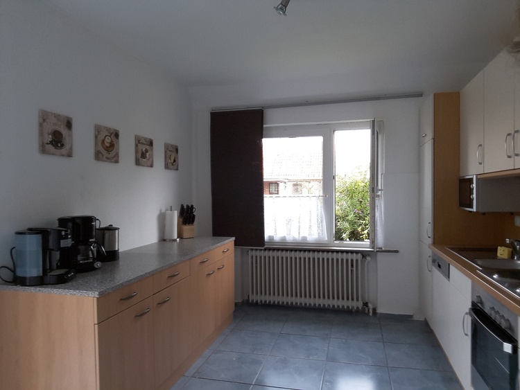 Große Küche gut Ausgestattet