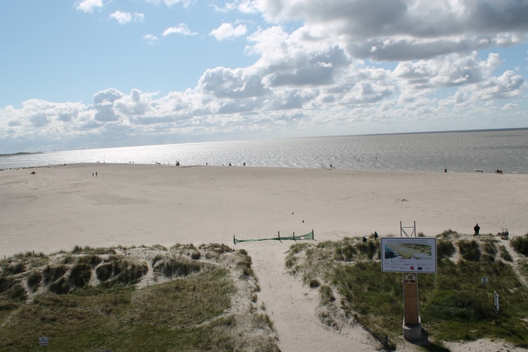 Strand Norddeich im Winter