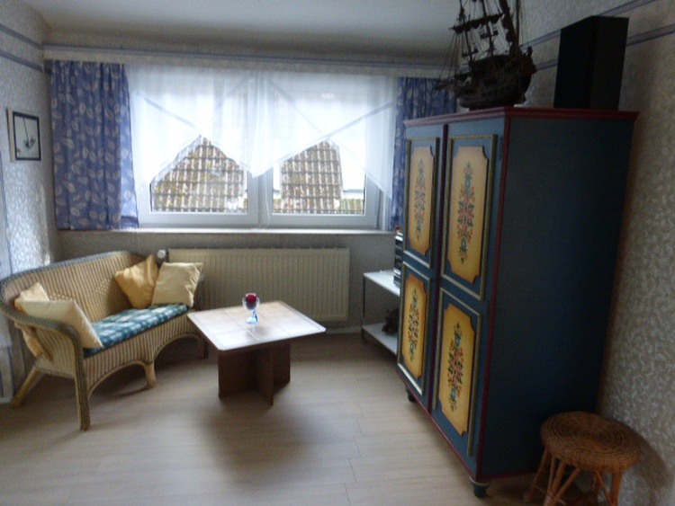 Schlafraum mit Zwei Einzelbetten