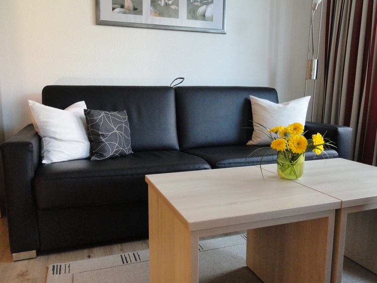 Wohnzimmer, Sofa bzw. Schlafsofa