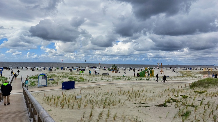 Spielplatz am Strand