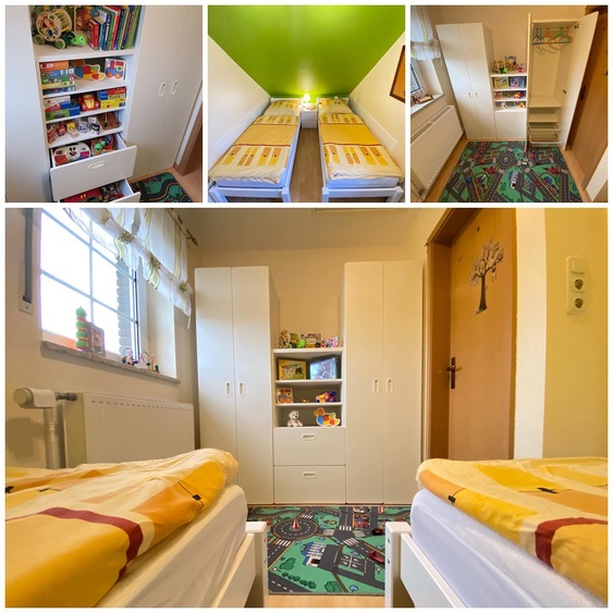 Blick ins Schlafzimmer 2