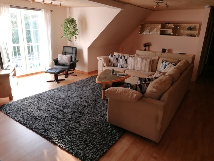 Teilansicht Wohnzimmer