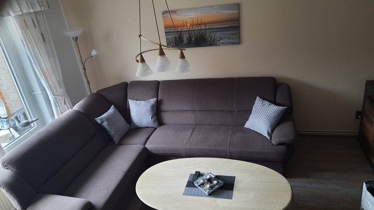 Wohnzimmer mit Funktionscouch