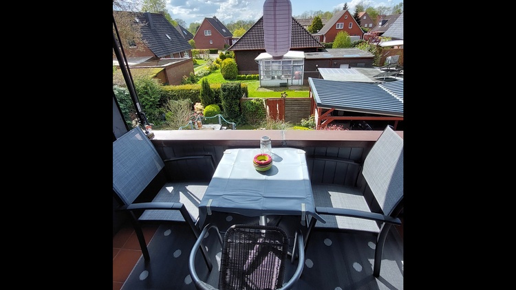 überdachter Balkon, Markise