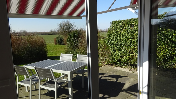 Blick aus dem Wohnzimmer