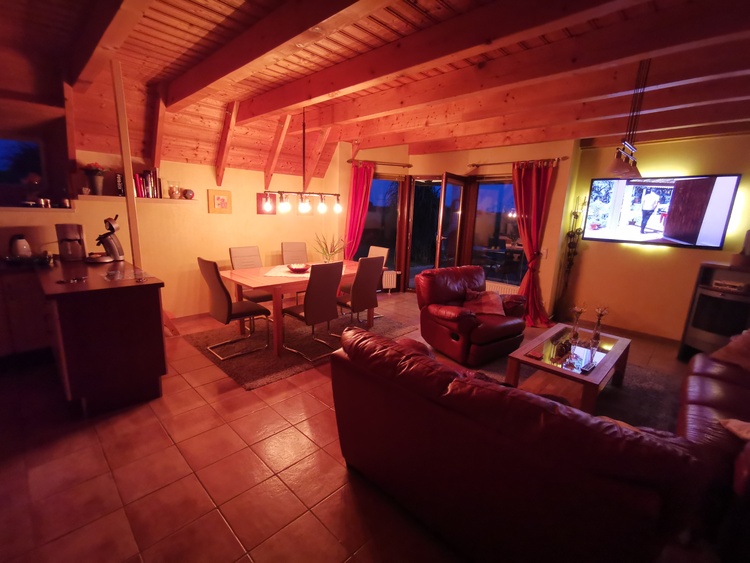 Blick in den unteren Wohnbereich