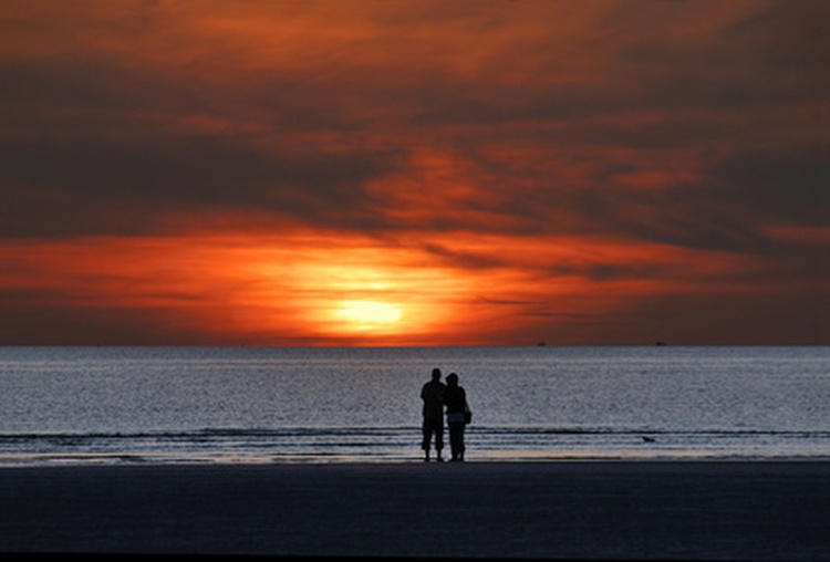 Abendstimmung am Meer Abendstimmung am Meer