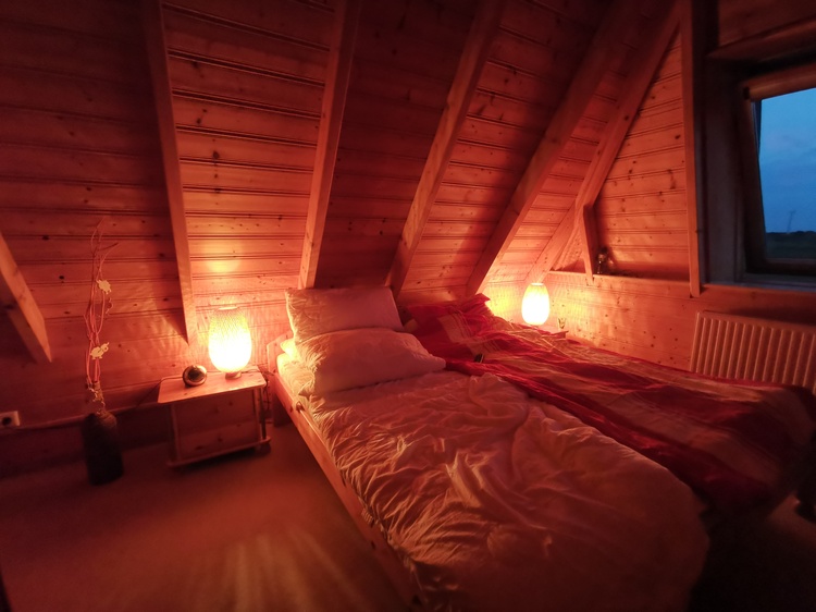 Blick ins große Schlafzimmer Blick ins große Schlafzimmer