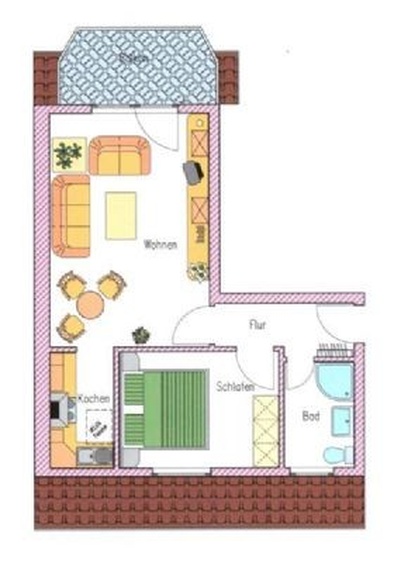 Grundriss Wohnung