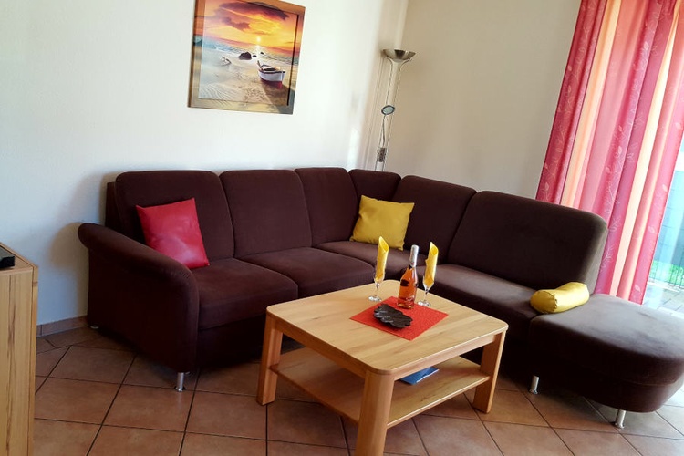 Wohnbereich der Ferienwohnung Wohnbereich der Ferienwohnung