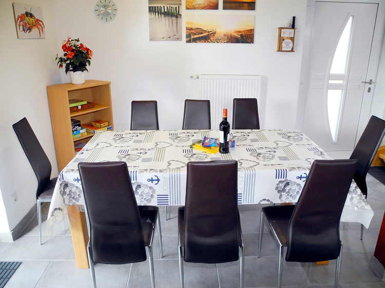 Esstisch 8 Pers Ferienhaus Friedrichskoog Esstisch 8 Pers Ferienhaus Friedrichskoog