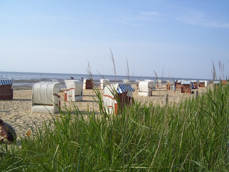 ..mit Strandkörben ..mit Strandkörben