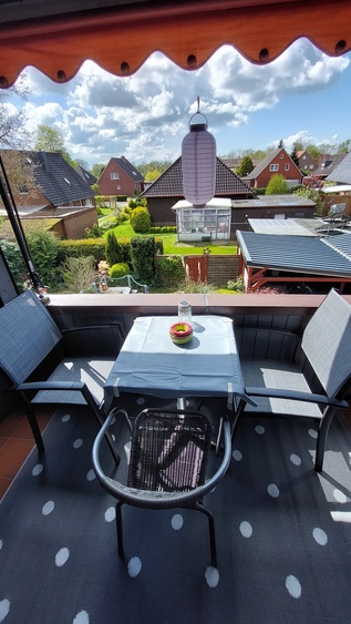überdachter Balkon, Markise überdachter Balkon, Markise