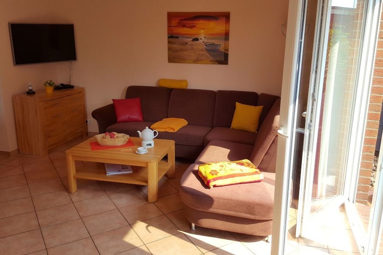 Wohnbereich der Ferienwohnung Wohnbereich der Ferienwohnung