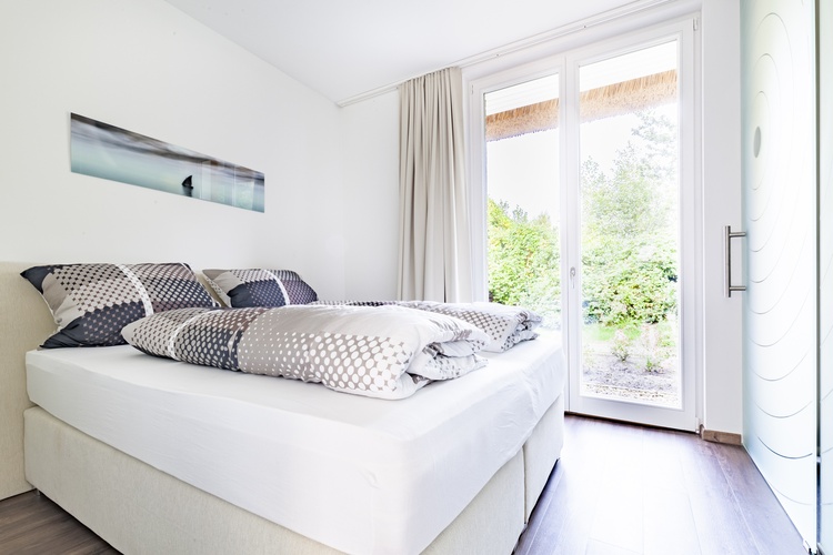Schlafzimmer mit Boxspringbett Schlafzimmer mit Boxspringbett