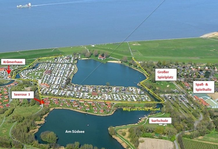 Lagebild vom Haus und Südsee