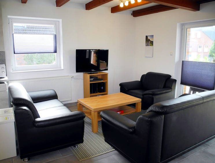 Wohnzimmer Ferienhaus Friedrichskoog